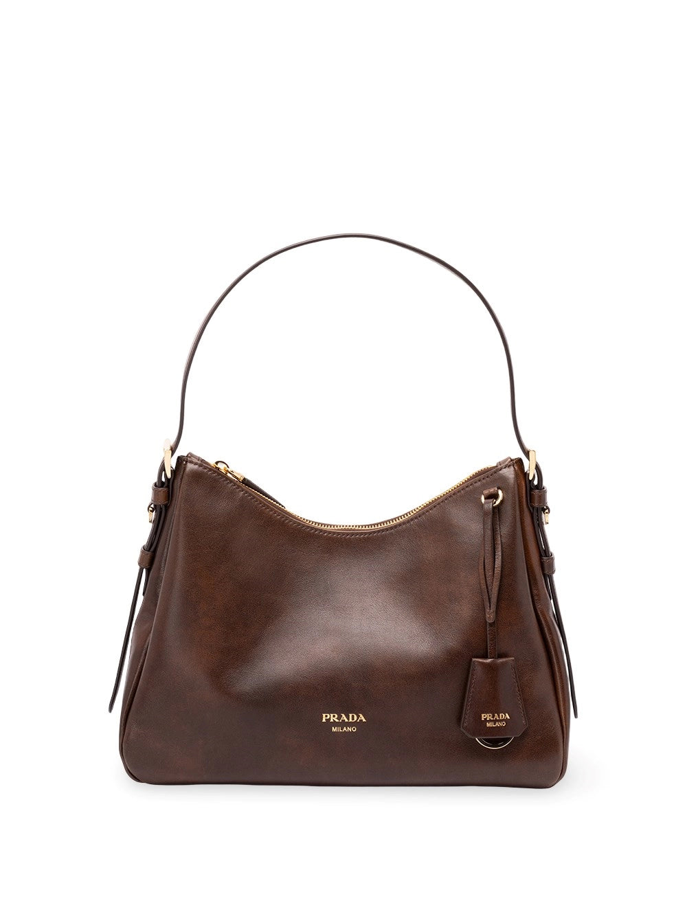 Prada Women Leather Shoulder Bag