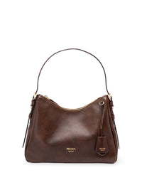 Prada Women Leather Shoulder Bag