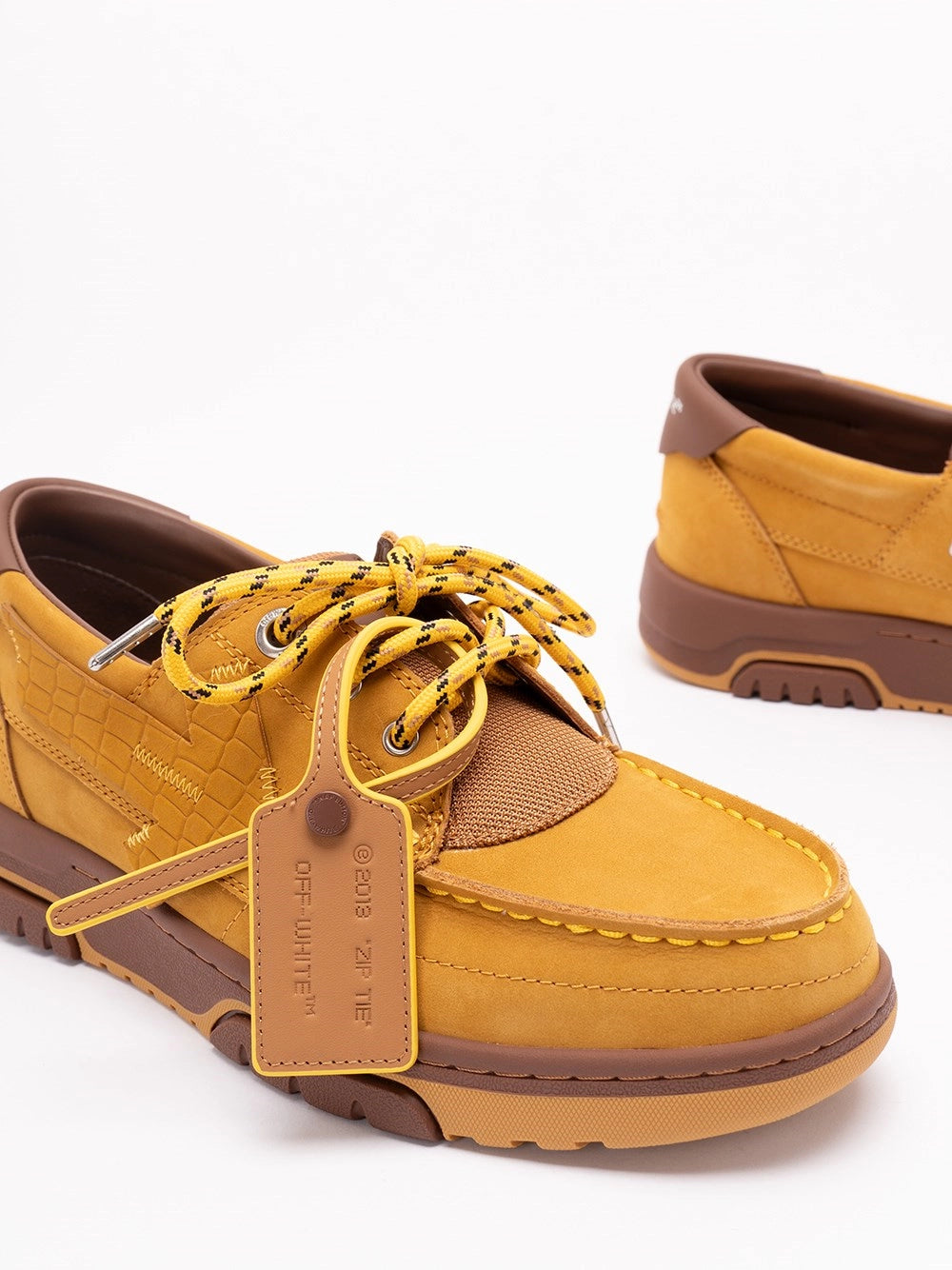 Off White Men `Snoooafer Hybrid` Loafers