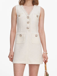 Self-portrait Self-Portrait Women Boucle Mini Dress