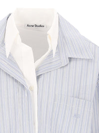 Acne Studios Women Layered Striped Shirt