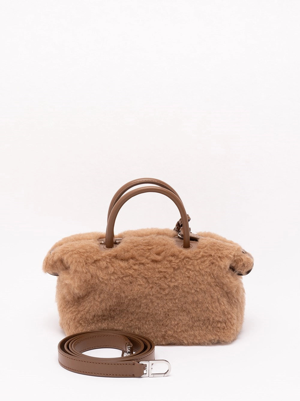 Max Mara Women Large Teddy Boston Bag