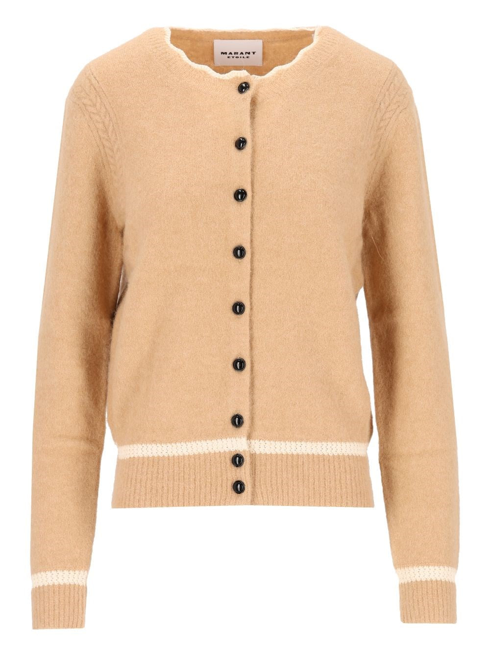 Marant Etoile Women "Naia-Gb" Crewneck Cardigan