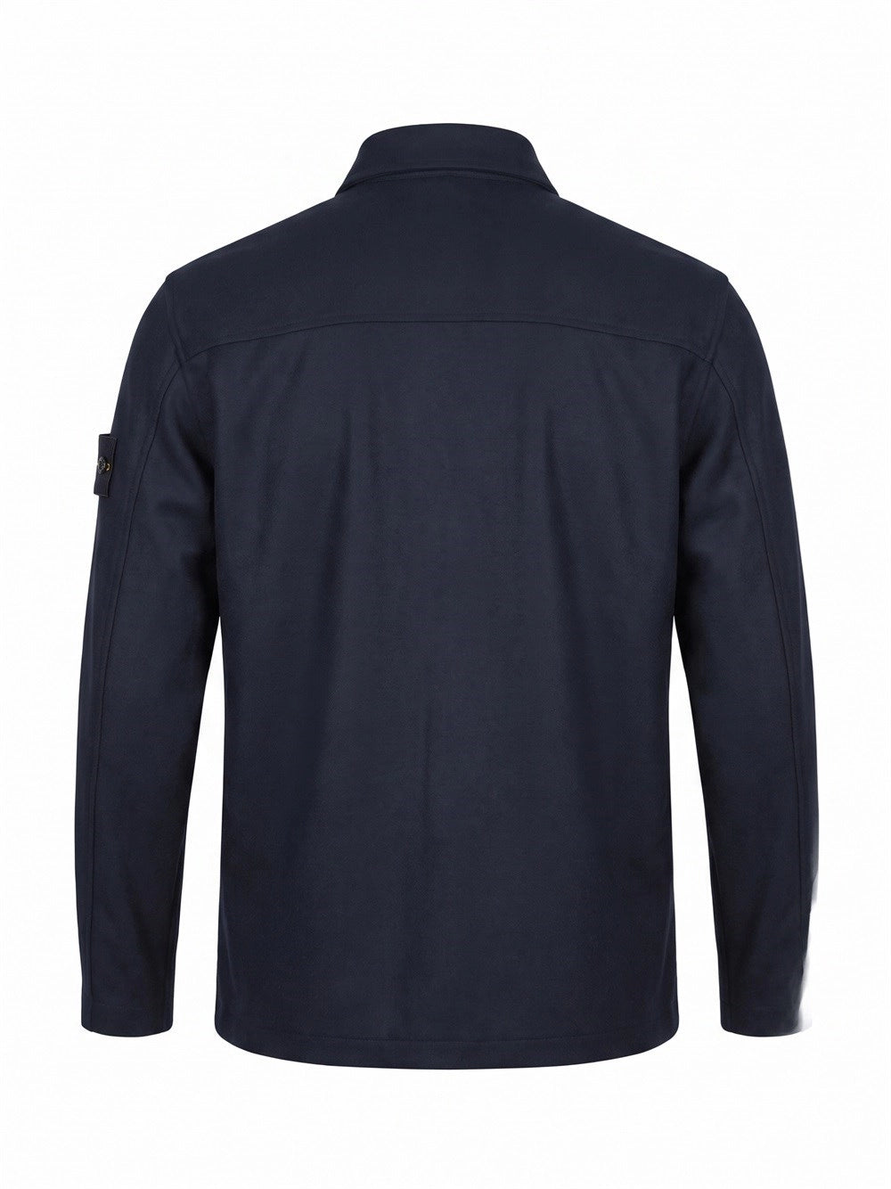 Stone Island Men Wool Nylon Flannel_S.I. Ghost Shirt