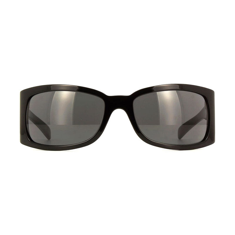 Celine Sunglasses Geometric Full Rim, Shiny Black Frame and Smoke Lens CL40290I01A