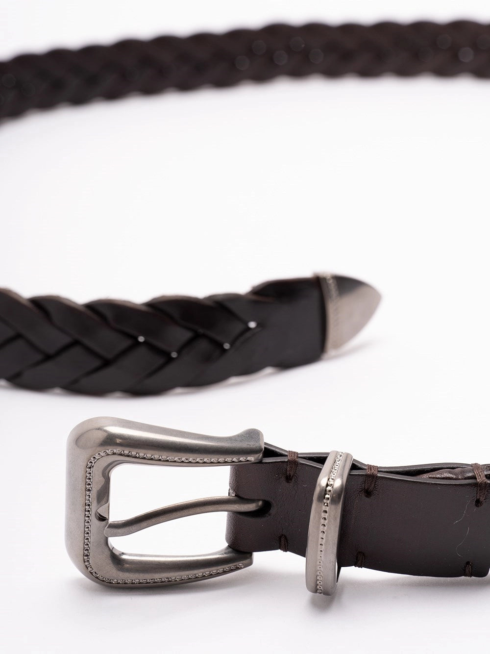 Brunello cucinelli Brunello Cucinelli Women Braided Leather Belt