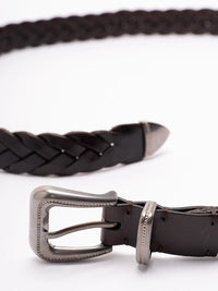 Brunello cucinelli Brunello Cucinelli Women Braided Leather Belt