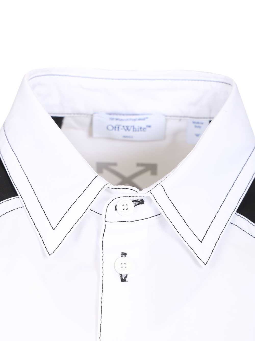 Off-White Men Race Logo Shirt