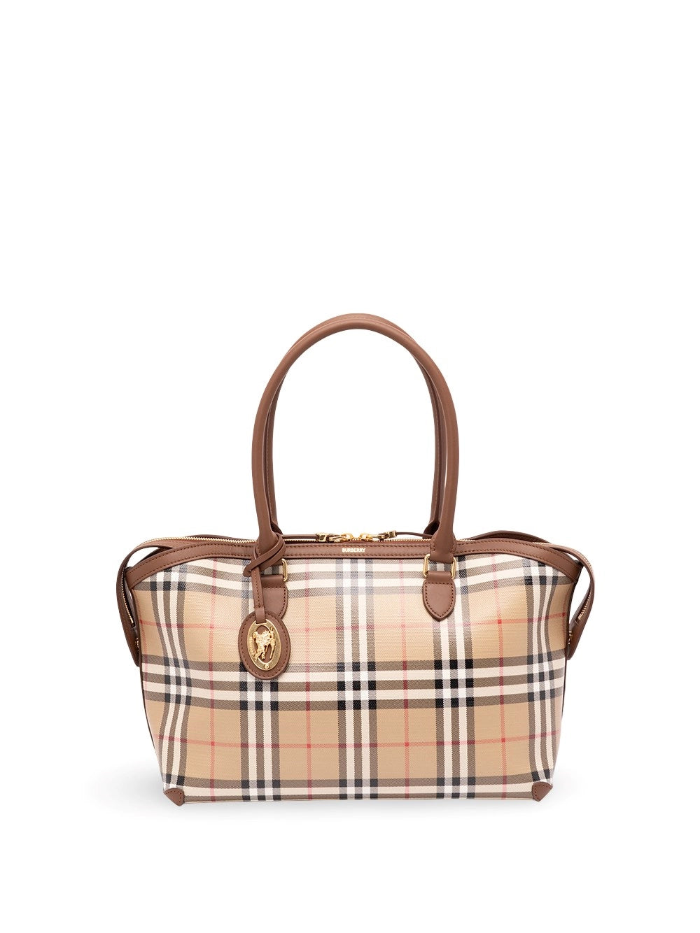 Burberry Women Small Zipped Tote
