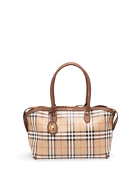 Burberry Women Small Zipped Tote