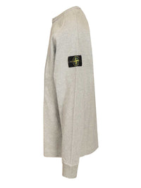 Stone Island Men Grey Melange Sweatshirt