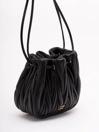 Miu Miu Women `Matelassé` Nappa Leather Pouch