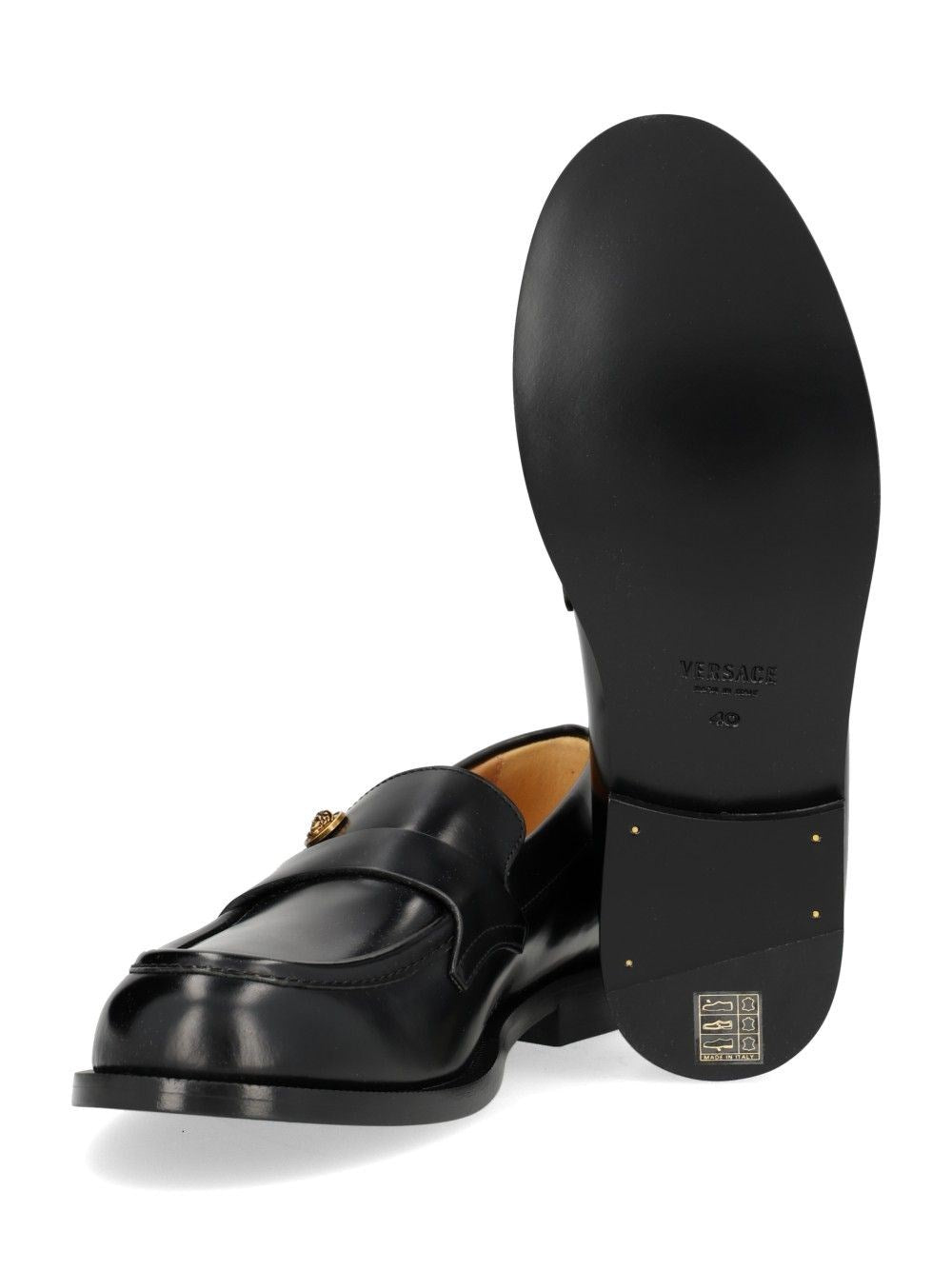 Versace Men Manu Moccasins