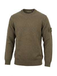 Stone Island Men Winter Cotton S.I. Ghost Sweater