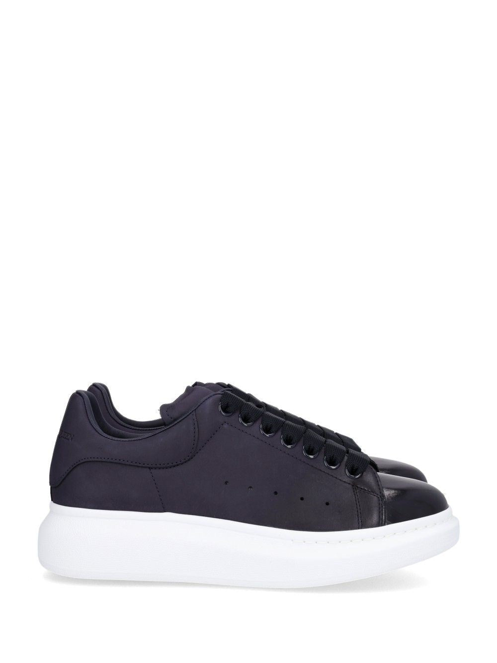 Mcqueen Men Oversized Leather Sneakers