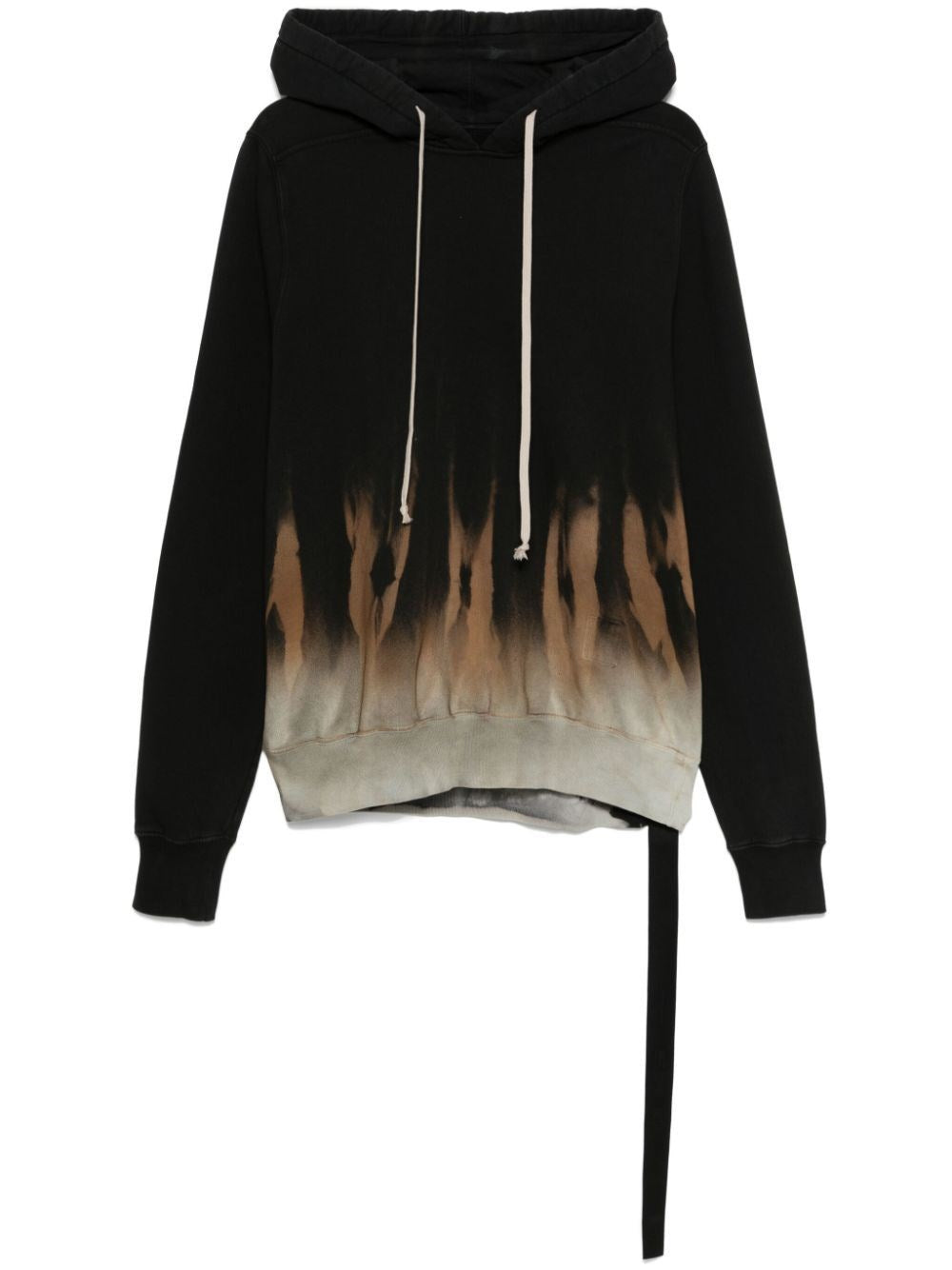 Rick Owens Drkshdw Men Cotton Hoodie Sun Flame