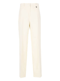 Burberry Women Pinstriped Wool Tailored Trousers