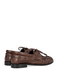 Saint Laurent Saint Laurent Men "Le Loafer Bateau" Moccasins