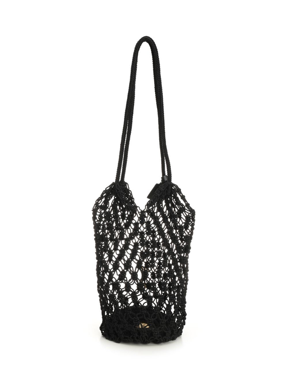 Saint Laurent Saint Laurent Women Crochet Hobo Bag
