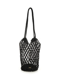 Saint Laurent Saint Laurent Women Crochet Hobo Bag