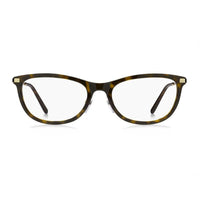 Marc Jacobs Eyeglasses Square Full Rim, Havana/Gold Frame and Clear Demo Lenses Lens MARC668/G008600