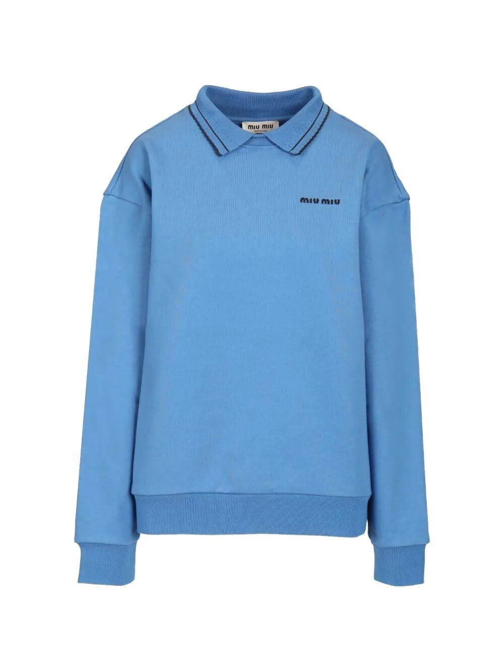 Miu Miu Miu Miu Women Sweatshirt With Embroidered Logo