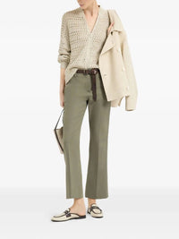 Brunello Cucinelli Women Kickflare Cigarette Trousers