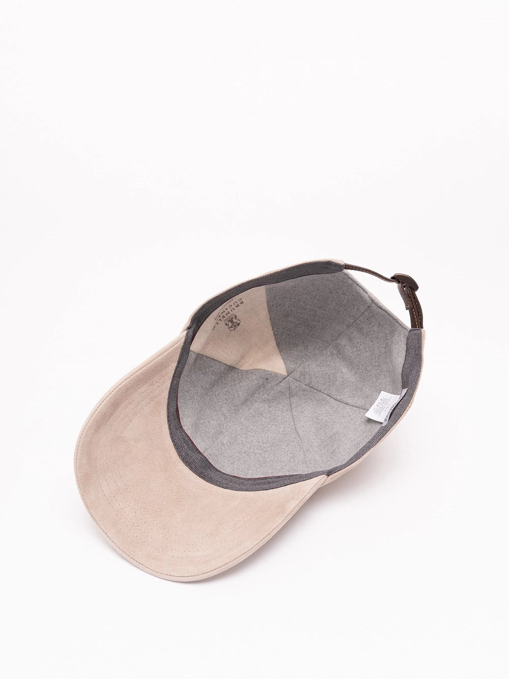 Brunello Cucinelli Men Suede Baseball Cap