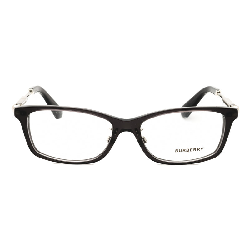 Burberry Burberry Eyeglasses Rectangle Full Rim, Brown Frame and Clear Demo Lenses Lens BE2414D4116