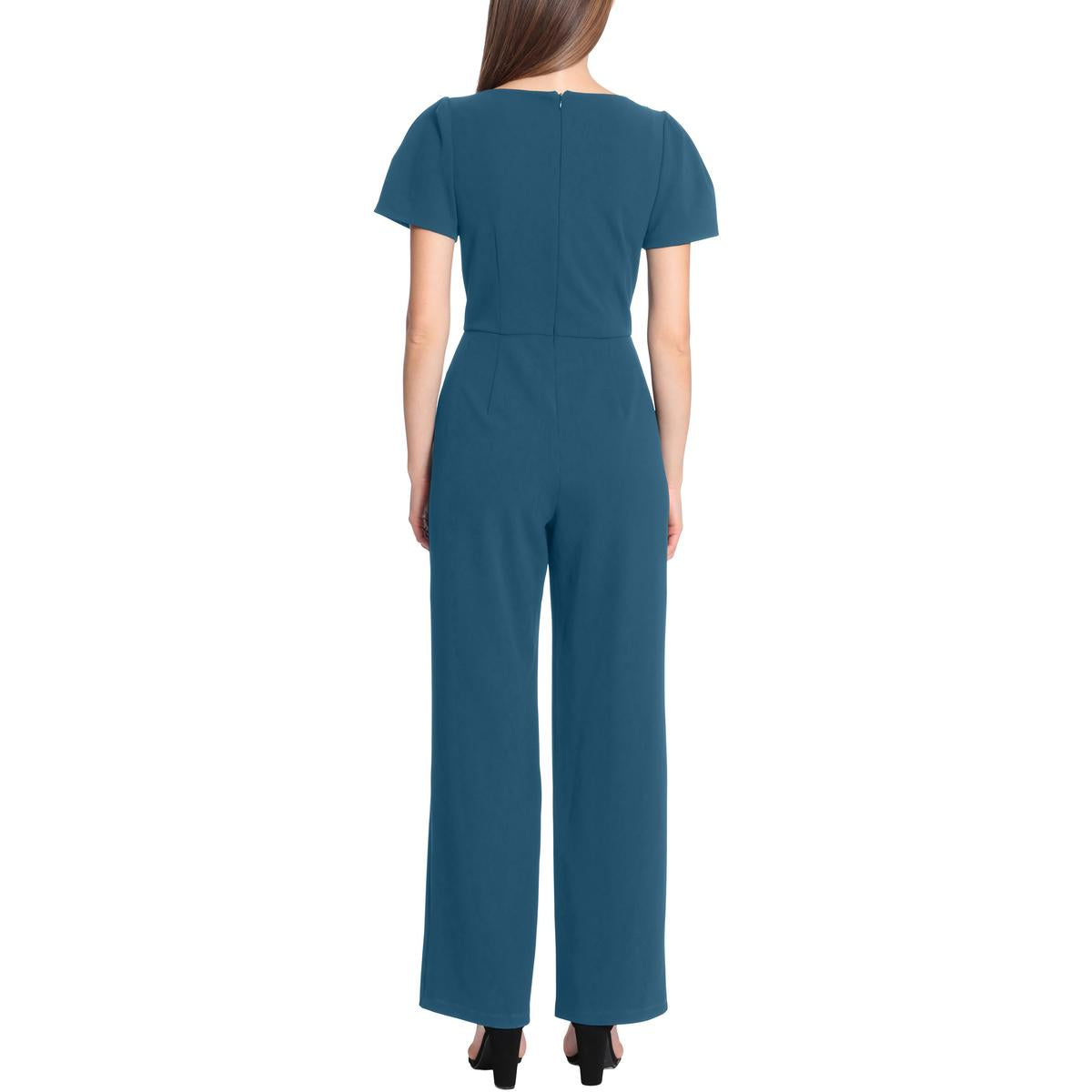 Womens Crepe Formal Jumpsuit