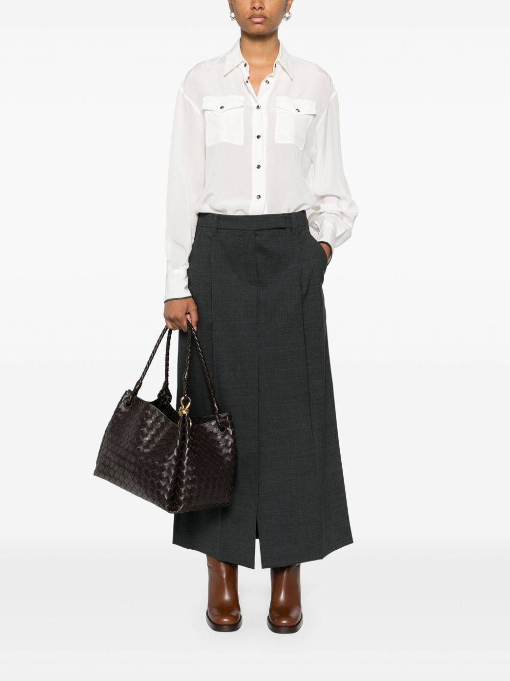 Brunello cucinelli Brunello Cucinelli Women Long Sleeve Shirt