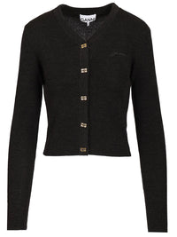 Ganni Women Mini Cardigan
