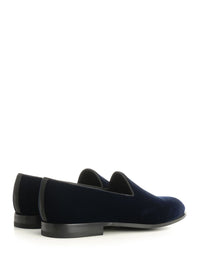 Tagliatore Men Velvet Moccasin