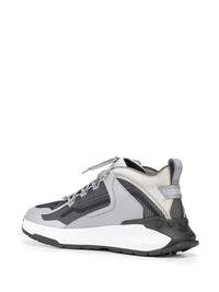 Tods Multi-Panel Mesh and Synthetic Lace-Up Sneakers