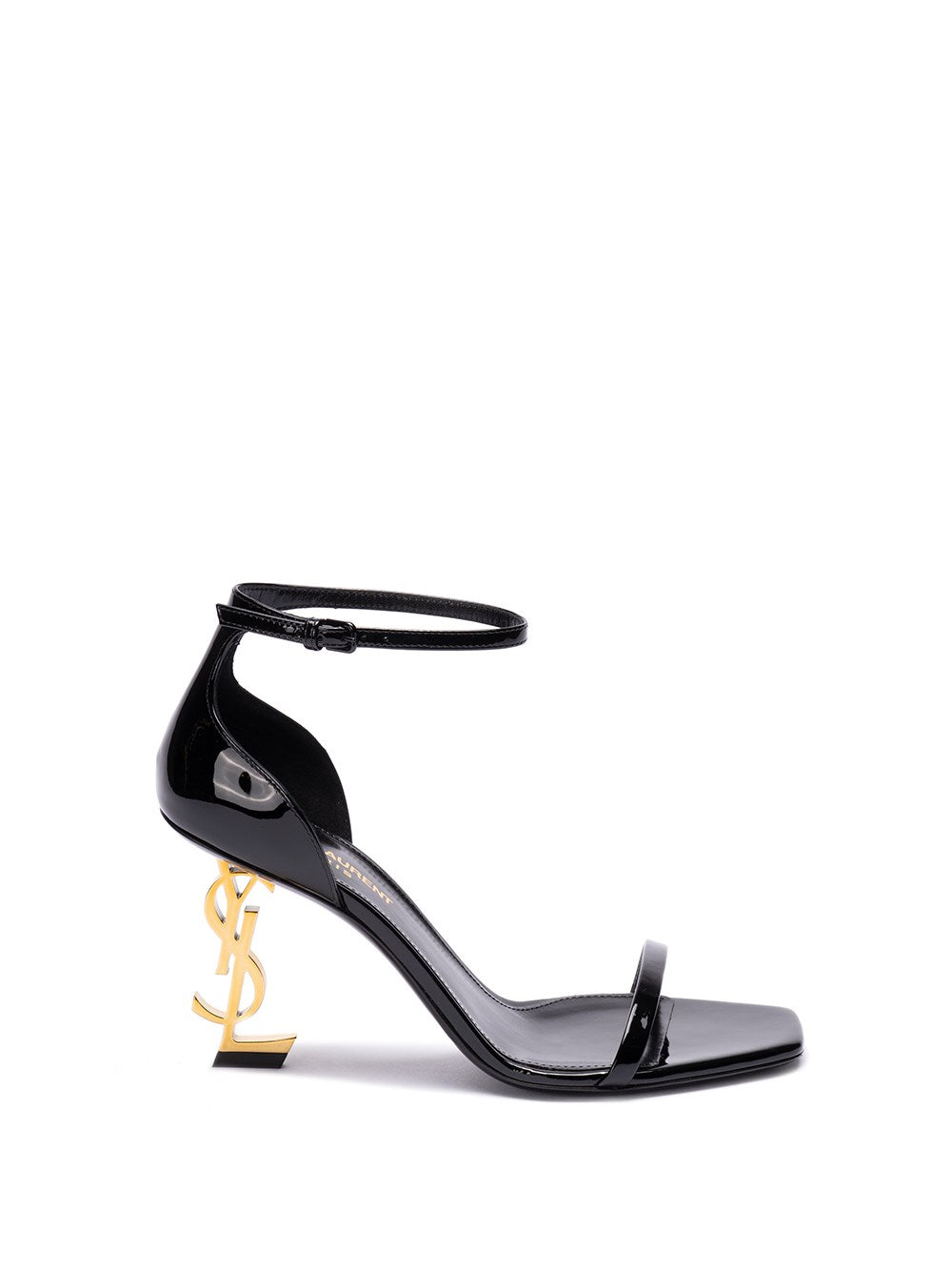 Saint Laurent Women Opyum Sandals In Patent Leather