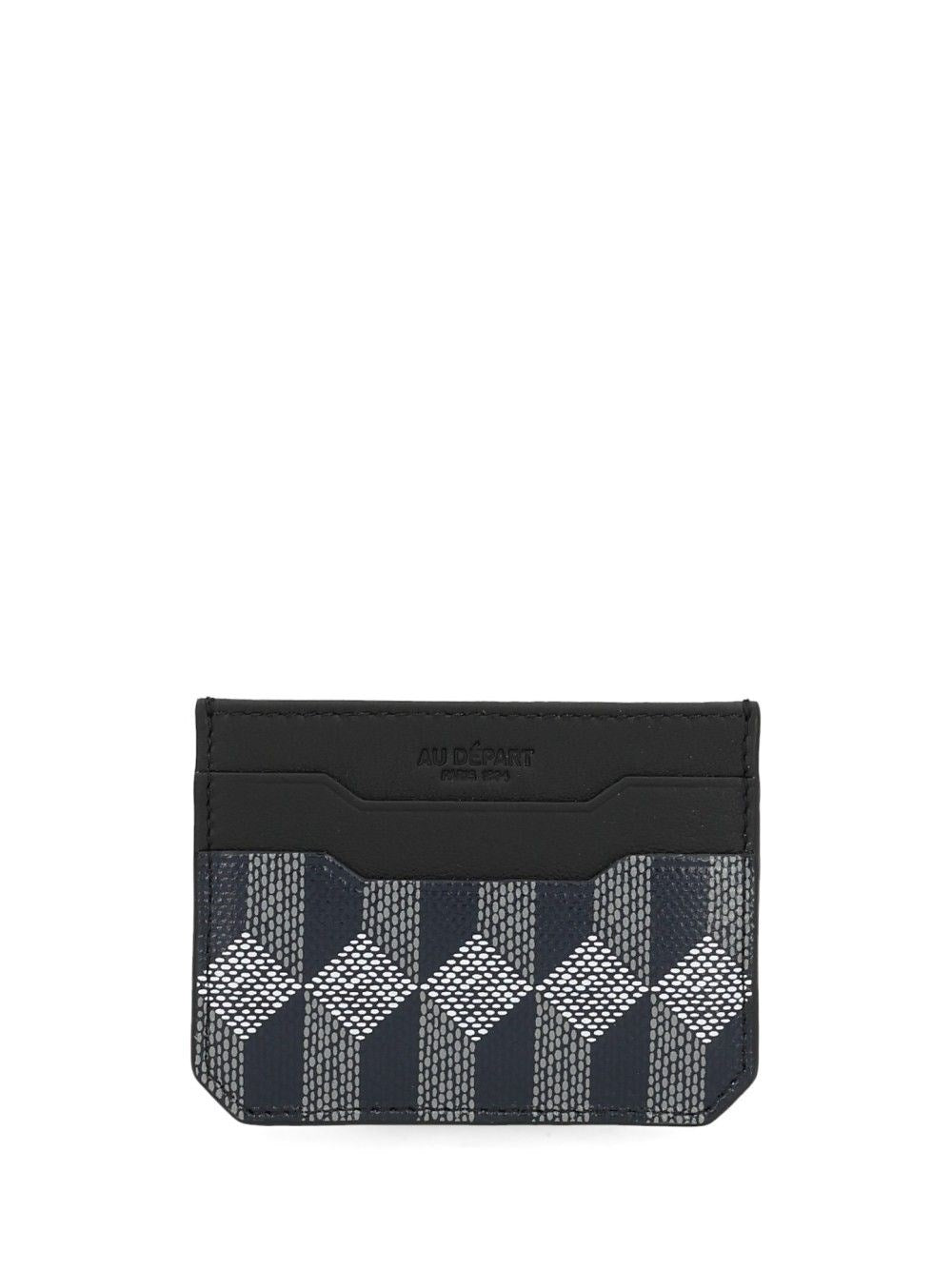Au Depart Au Depart Women Printed Leather Card Holder