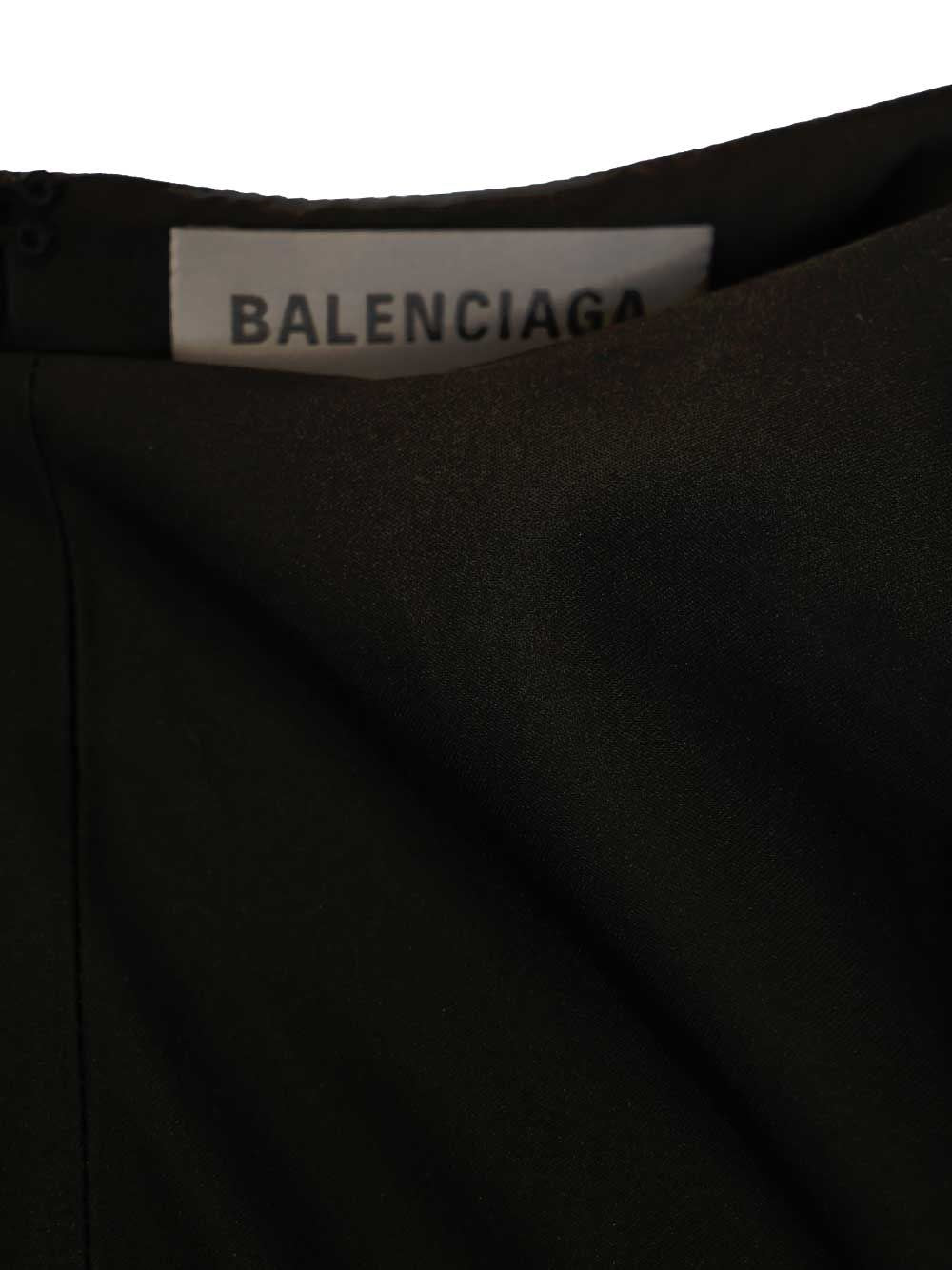 Balenciaga Women Look 5 - Ballon Skirt In Technical Taffeta