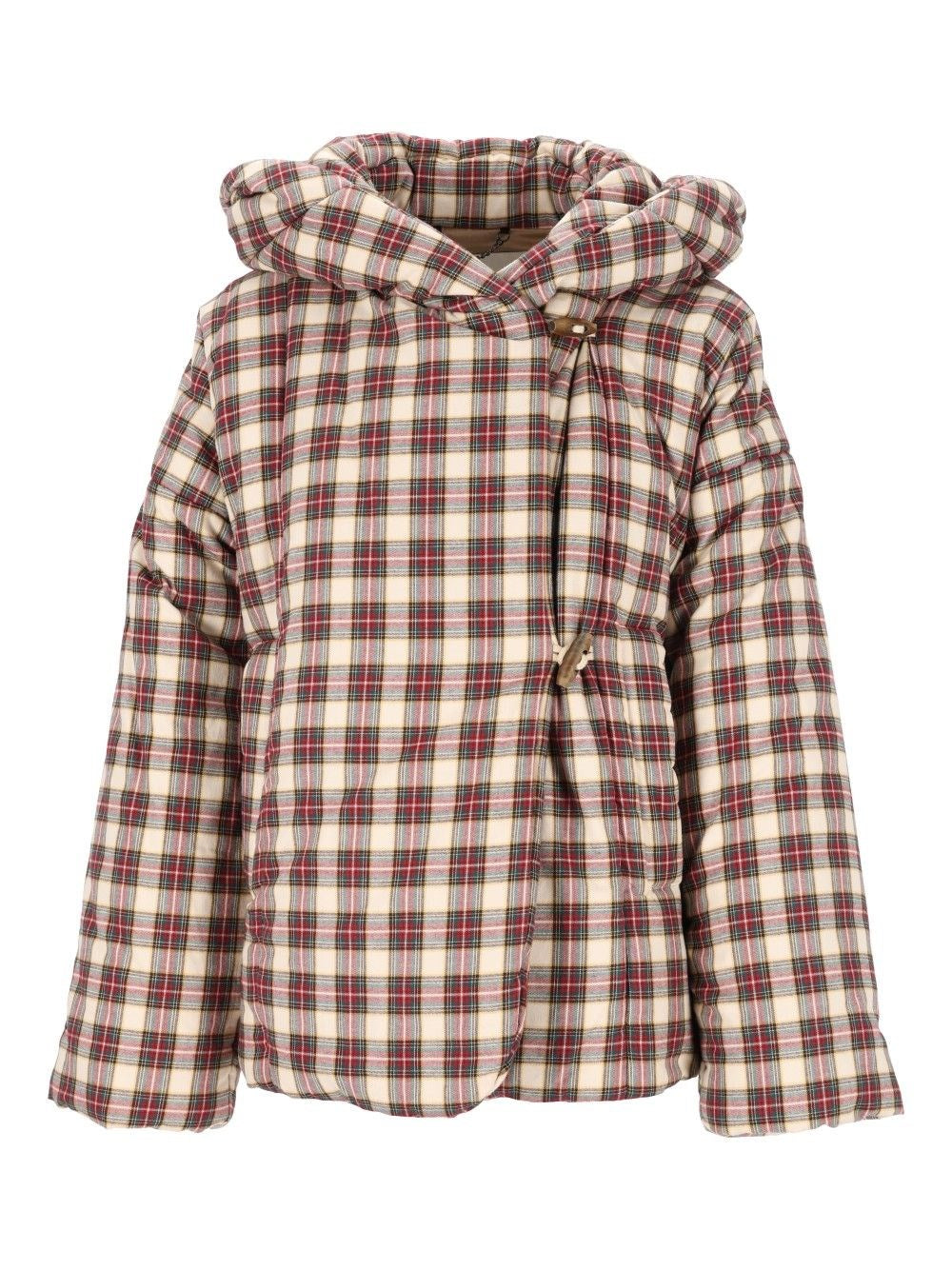 Dries Van Noten Dries Van Noten Women Check Padded Jacket
