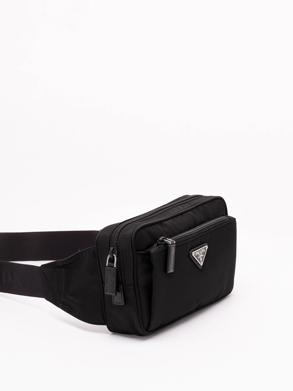 Prada Prada Men Re-Nylon And Saffiano Leather Belt Bag
