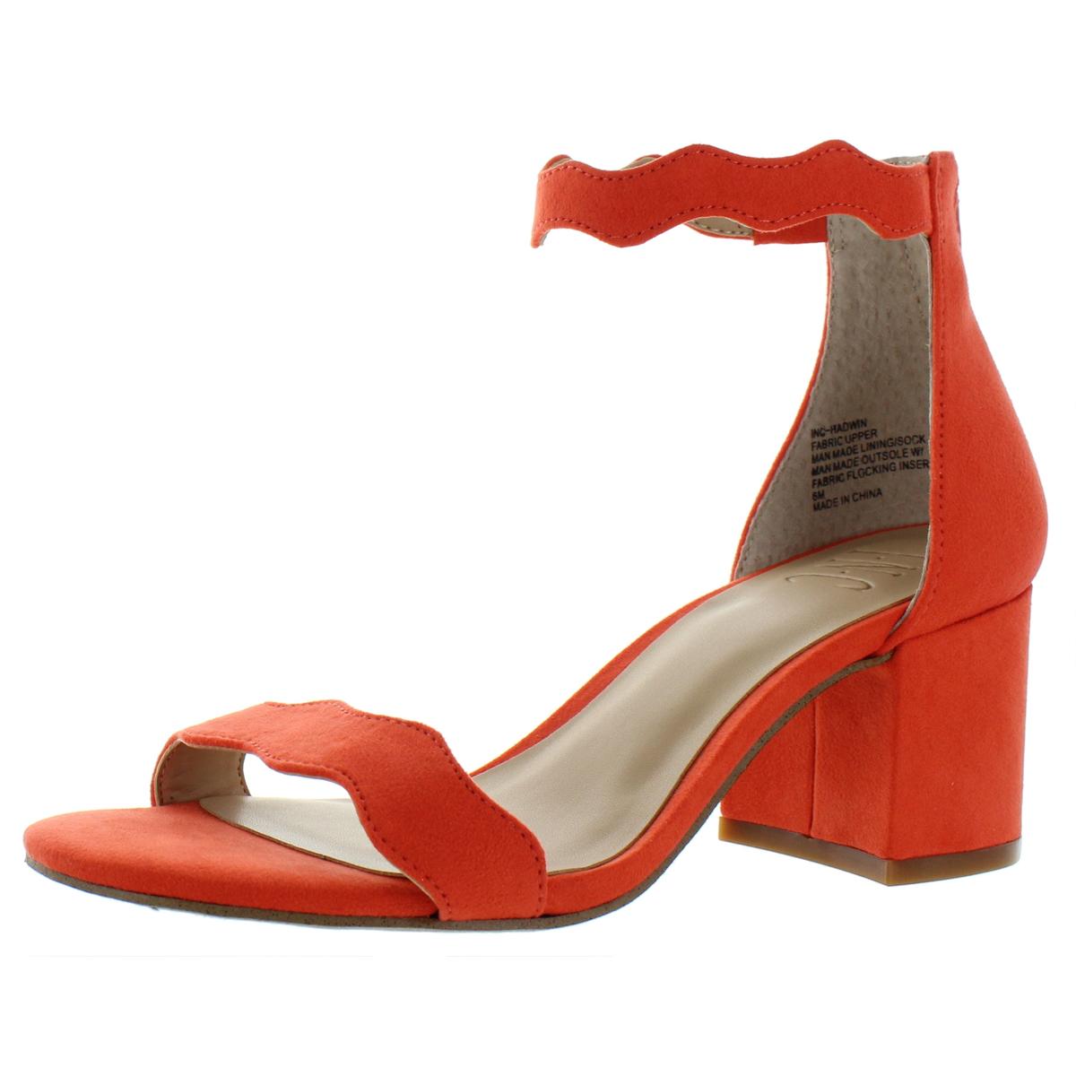 INC Womens Hadwin Scalloped Heels