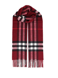 Burberry Women Cashmere Check Scarf