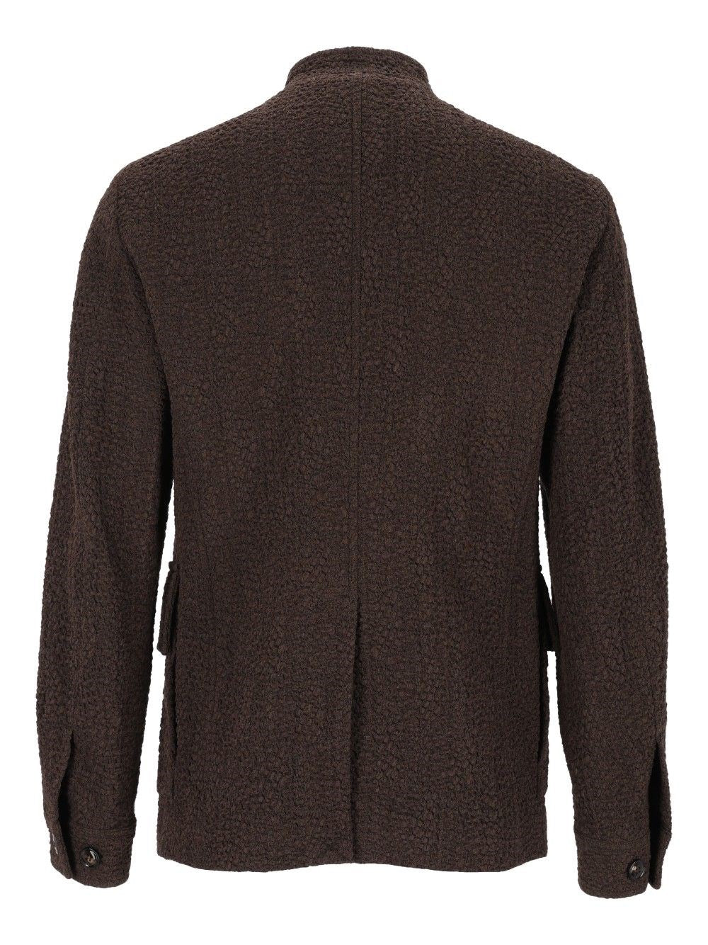 Giorgio Armani Men Mandarin Collar Blazer