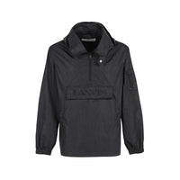 Lanvin Lanvin Logo Hooded Windbreaker Men