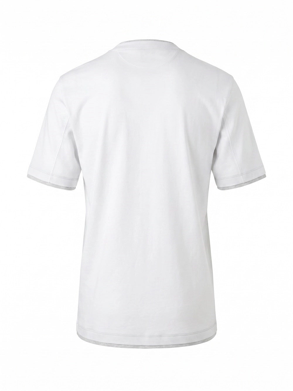 Brunello Cucinelli Men T-Shirt With Faux-Layering