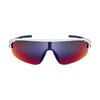 Nike Nike Sunglasses Shield Semi Rim, White Frame and Blue Gradient Lens NIKEFLYFREESHIELD101