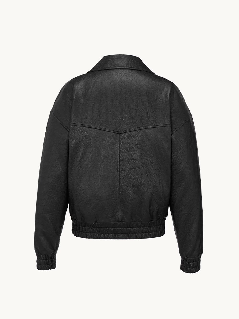 Saint Laurent Men Jacket In Bubbled Lambskin