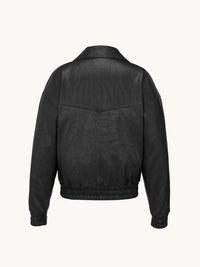 Saint Laurent Men Jacket In Bubbled Lambskin