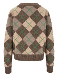 Weekend Max Mara Weekend Max Mara Women "Argyle" Cardigan