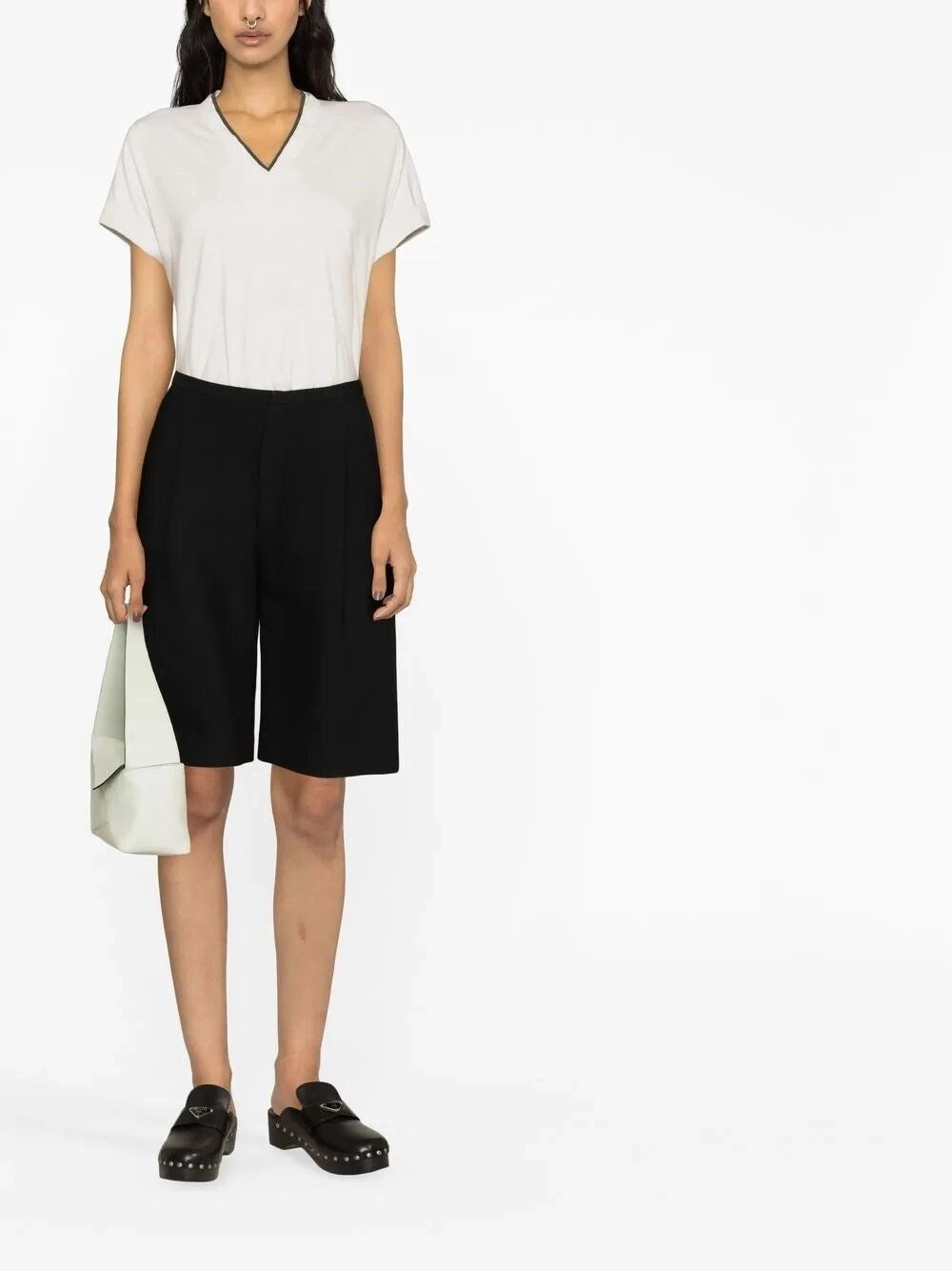 Brunello cucinelli Brunello Cucinelli Women T-Shirt With Precious Neckline