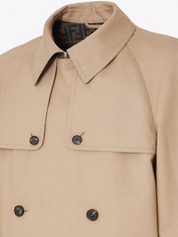 Fendi Men Logo Coat